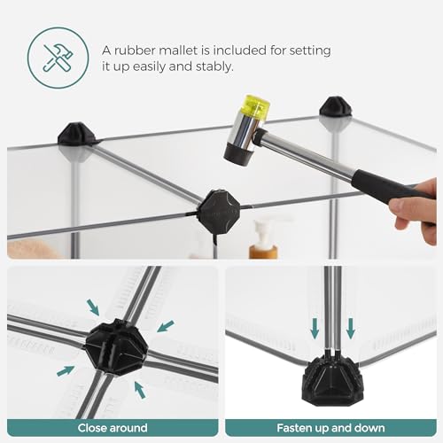 Songmics ULPC506T01 Shoe Rack, 10-Slot Storage Organizer Unit thumb #8