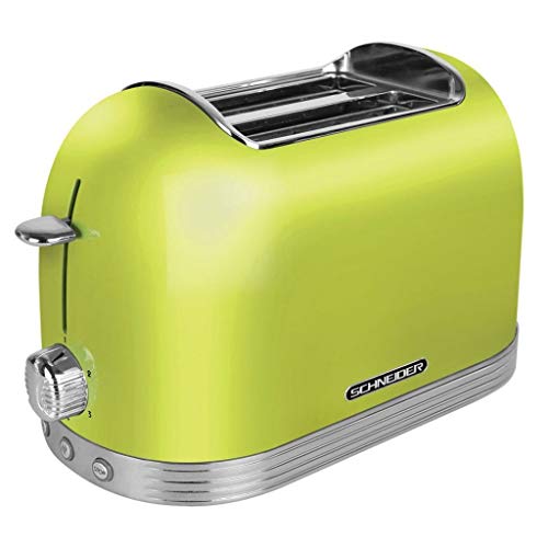 Preisvergleich Produktbild Schneider Toaster SL T2.2 LG, grün / Chrom