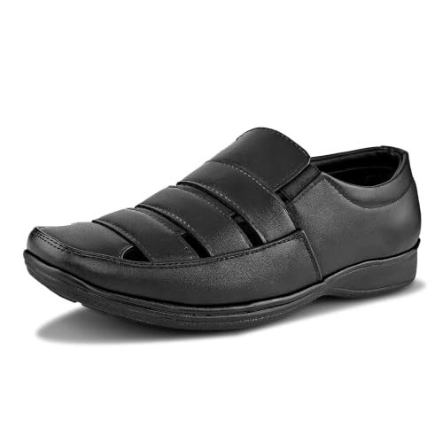 Image of Men's Faux Leather Fisherman Shoe Style Sandal (5UK - 13 UK)