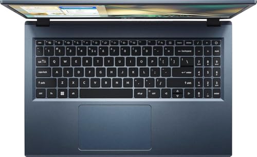 acer Laptop Aspire 3 39.6 cm Full HD IPS Touch Display | AMD Ryzen 5 7520U (Beat i7-1165G7) | 8GB RAM DDR5 | SSD 512GB | AMD Radeon Graphics | Windows 11 Home | Pacote com hub USB 3.0, azul