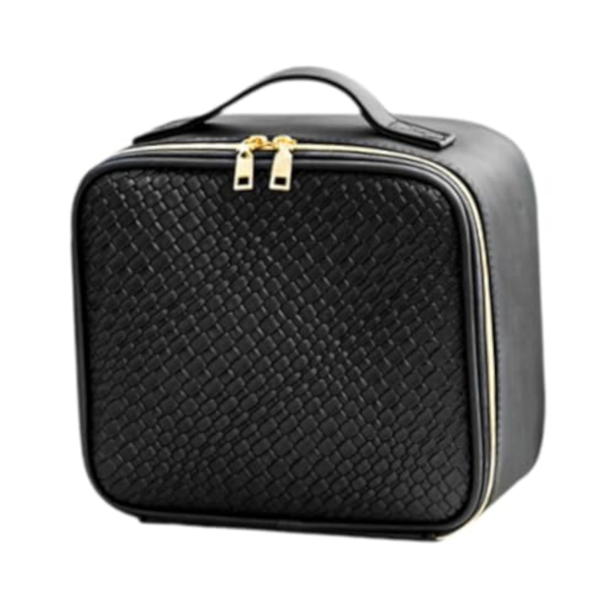 LED Makeup Mirror Carrying Case Waterproof Organizer