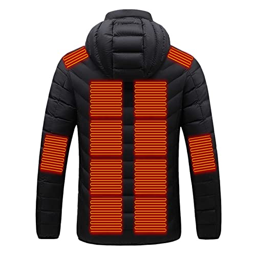 Heated Jacket for Men Women 2025 Winter Heated Coat Soft Shell Warm Heating Jackets Outdoor Winter Clothes4