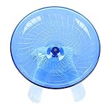 lizhi Flying Saucer Exercise Wheel for Small Pets Hamster Jogging Running Silent Spinner Hamster...