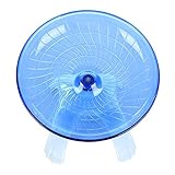 lizhi Flying Saucer Exercise Wheel for Small Pets Hamster Jogging Running Silent Spinner Hamster...