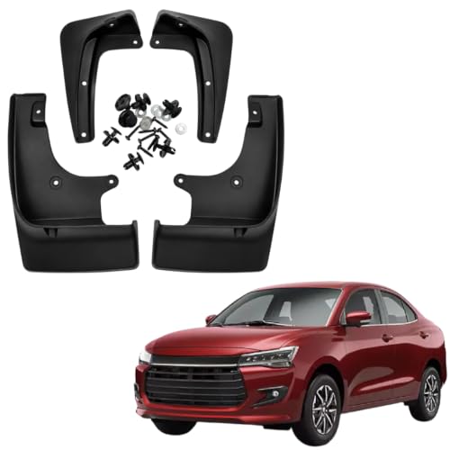 Image of KyloXtreme MUD Flap | All-Terrain Mud Flap Set - Durable Splash Guards for Cars and Trucks, Offering Maximum Protection from Mud (Dzire 4th Gen)