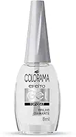 Esmalte Top Coat Colorama Salva Unhas Efeito Gel Brilho Diamante 8ml
