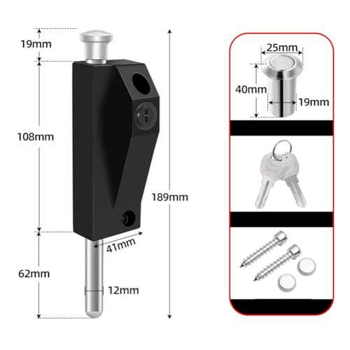 Loquet de sol pour usage domestique et professionnel Securi