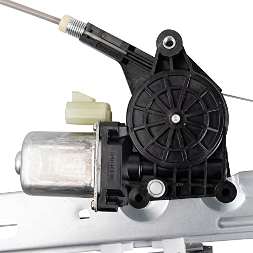 Image of TRQ Power Window Regulator w /Motor Rear Driver Side Left LH for Chevy GMC Cadillac