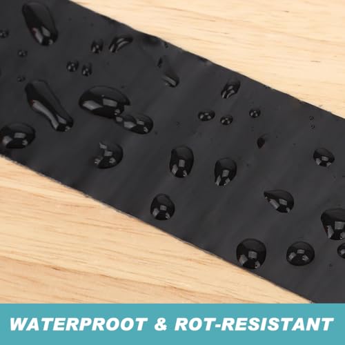 Image of Joist Tape for Decking Butyl Seal Tape Waterproof Deck Joist Tape Self-Adhesive Roof Flashing Tape for Wood Beam Deck Joist, 1.57 Inch x 32.8 Feet