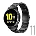 Produktbild Diruite für Samsung Galaxy Active 2/Galaxy Active Armband Uhrenarmband,Galvanisieren Edelstahl Metall Mit für Samsung Ersatzarmbänder-schwarz