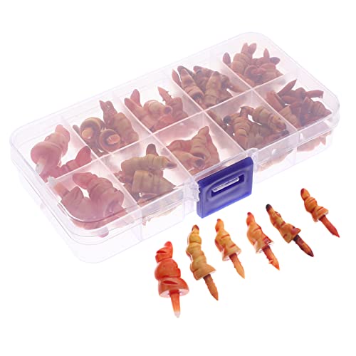 FAVOMOTO Plastic Snowman Nose Kit Unique Festival Supplies for Crafting Realistic Xmas Snowmen for Creative Projects and Boys and Girls Hands Activities