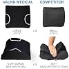 Vaunn Medical Seat Cushion, Lumbar Back Support Pillow for Office Chair with Removable Firm Insert