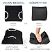 Vaunn Medical Seat Cushion, Lumbar Back Support Pillow for Office Chair with Removable Firm Insert