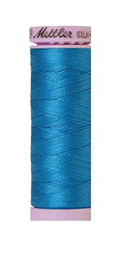 Hilo de Algodón Mettler Silk-Finish 150 m Caribe miniatura 1