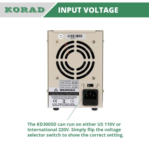 Korad Kd3005D - Precision Variable Adjustable 30V, 5A Dc Linear Power Supply Digital Regulated Lab Grade… #TOP5