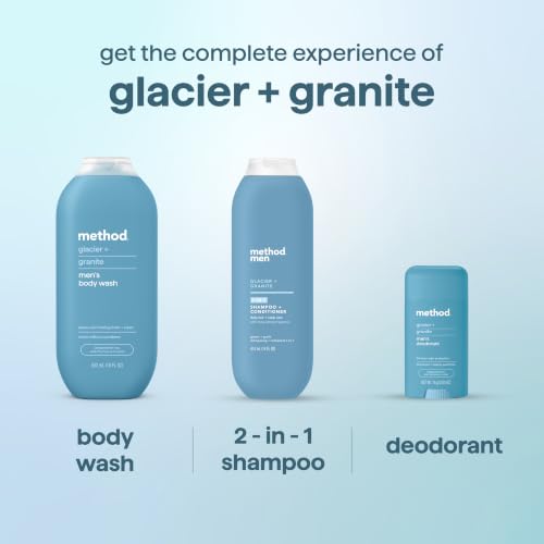 method Men’s Body Wash, Glacier + Granite, 18 fl oz - image 8