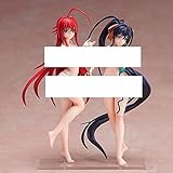 13cm Anime Character High School DxD Action Figure Rias Gremory Himejima Akeno Swimsuit Character Pretty Girl Model Toy, ( Color : A+B )