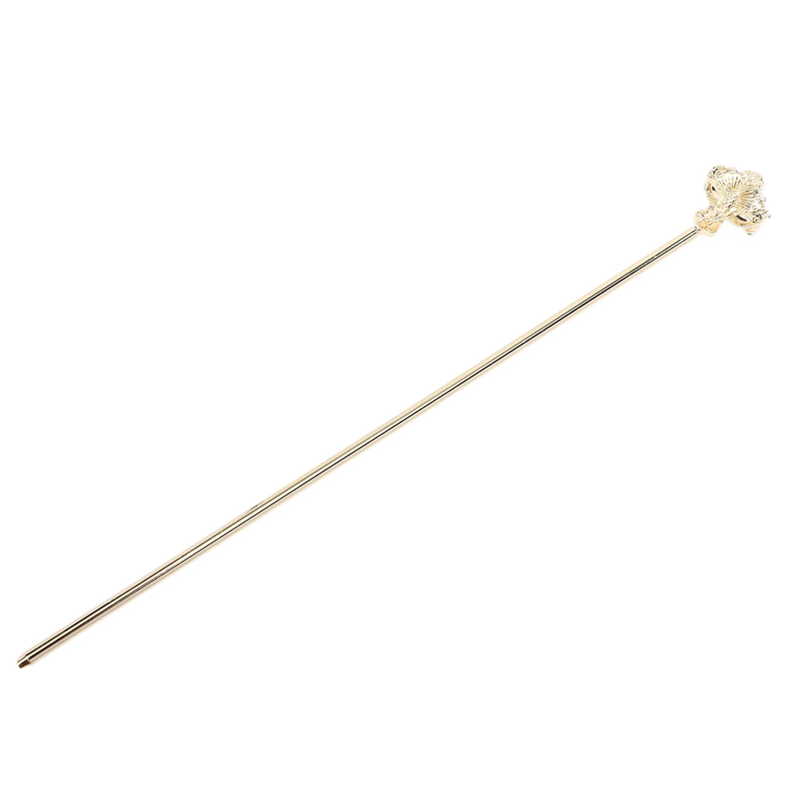 HAKIDZEL Elegant Chinese Hair Stick Flower Hairpin Fork 4pcs Set Hair Bun Pins for Formal Casual