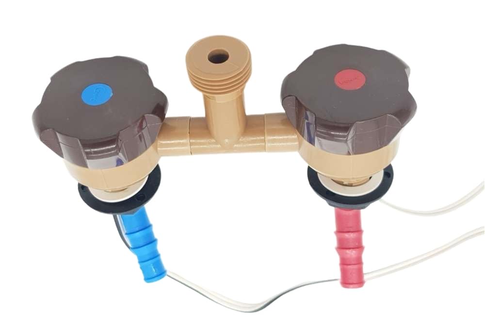 Kit Rubinetto Universale CR-MOESANCO&reg; Con Uscita Doccia Per Camper E Barca