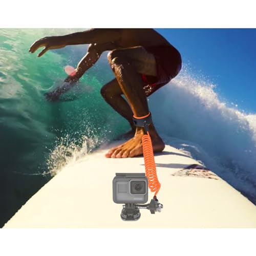 Image of Action Camera Non-Slip Handler Floating Hand Grip Holder Mount w /Steel-cored Safety Strap for GoPro Insta360 Akaso Underwater Camcorder Scuba Diving Snorkeling Surfing Rafting Kayaking Selfie Stick