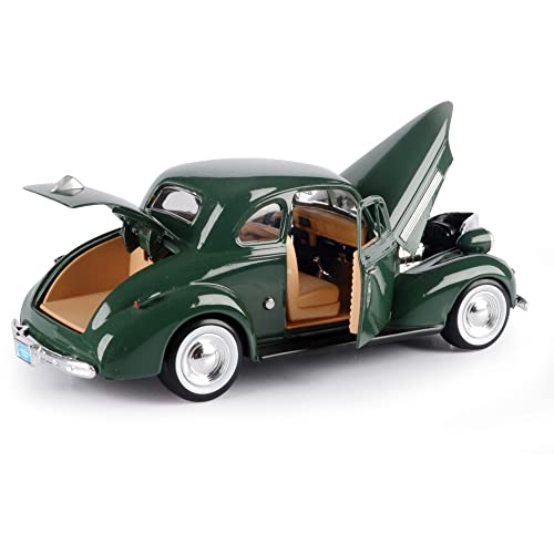 Motormax 1939 Chevrolet Coupe Verde miniatura 3