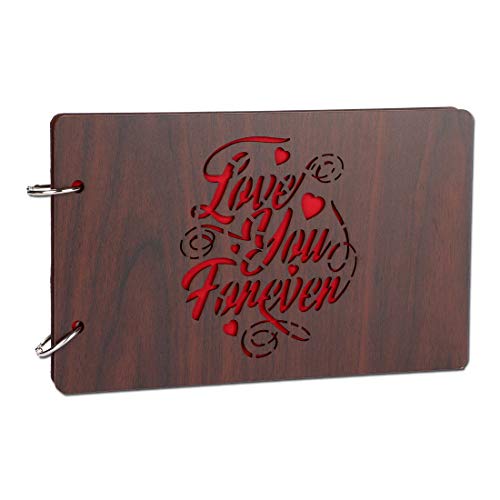 Sehaz Artworks Photo Album Book | Scrap Book For Memories | Album For Photos Collection | Photo Albums 4x6 | Scrapbook | Love you Forever