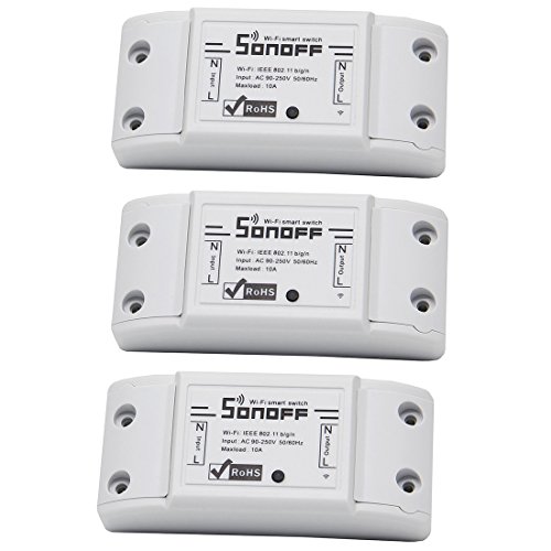 Free Shipping Over $50 Sonoff WiFi Switch Wireless Remote Control Smart Switch Module ABC Shell Socket for DIY Smart Home