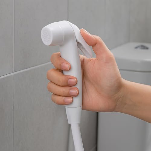 Image of MIORAH Health Faucet Gun Only | Premium Jet Spray Gun for Toilet | Durable Bathroom Bidet Spray Head | Leakproof & Easy Clean