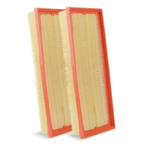 Image of 2-Pack Engine Air Filter Fits for Mercedes-Benz S400 CLK320 GLK350 SL550 CLS550 E350 E550 R350 SLK300 C230 E350 Air Filter Replacement 1120940604 Car Accessories