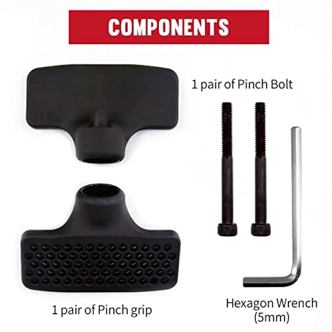 GD Pinch Grip for GD IRON GRIP EXT model, Finger Strengthener Hand Grip Exerciser Strengthener Premium Adjustable Hand Gripper for Climber