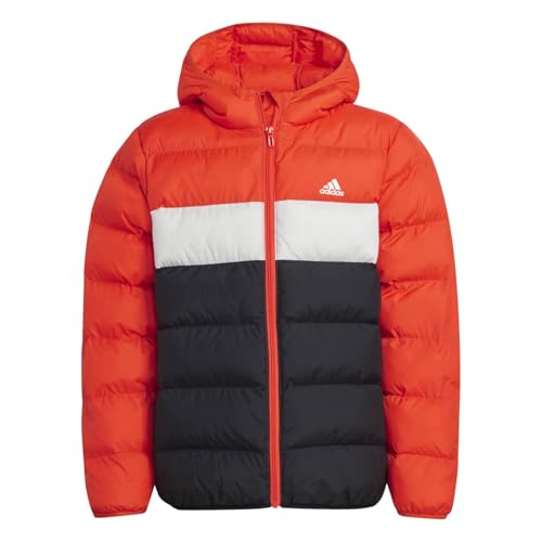 adidas - SYNTHETIC DOWN JACKET, Chaqueta Unisex Niños, bright red/grey one/black, IY6914