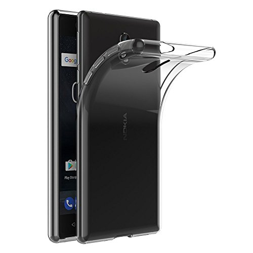 MaiJin Funda para Nokia 3 (5 Pulgadas) Resistente a arañazos TPU Cubierta de Delgada Capa de Silicona en la Parte Posterior