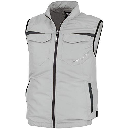 XEBEC ジーベック 空調服TMベスト XE98011 22 シルバーグレー LL