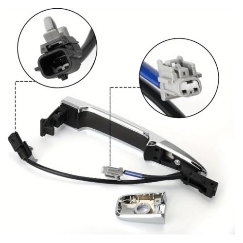 Poignée de porte extérieure chromée pour Sentra et Maxima - 6