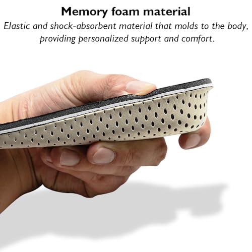 Image of Memory Foam EVA Height Increase Templates Insole 2-5cm Breathable Ultra Light Elevated Sports Insoles for Men Women Shoes Insert(Height Increase 5CM)