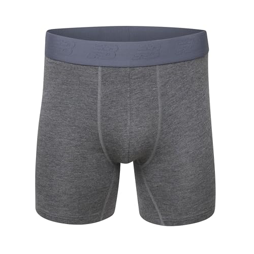 New Balance Men's Ultra Smooth Microfiber Lightweight Breathable Performance Boxer Brief Underwear (4 Pack)3