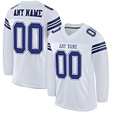 Personalisiertes Rugby-Trikot, Rugby Langarmed T-Shirt mit personalisiertem Namen/Nummer,Geeignet für Erwachsene, Männer, Frauen und Kinder (Stil 24)