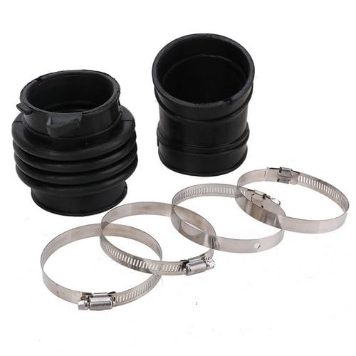 BuliBoao Mangueira de admissão de ar, 2 peças de tubo de mangueira de ressonador de entrada de ar pa