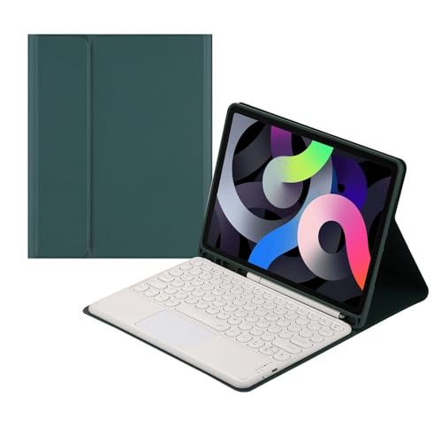 Clavier tactile à touches rondes et housse de protection pour tablette iPad Air 11 et M2 M3