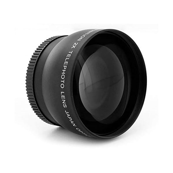 SENZHILINLIGHT Teleobjektiv für Nikon D90 D80 D700 D3000 D3100 D3200 D5000 D5100 D5200 18-55 mm DSLR-Kameras, 52 mm – Bild 5