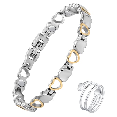 Bracelet magnétique pour femme en boîte cadeau écrin chic pour anniversaire