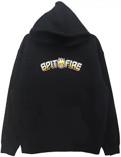 SPITFIRE HOOD スピットファイヤー パーカー HEATWAVE BLACK スケートボード スケボー