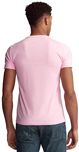 Image of POLO RALPH LAUREN Mens Big & Tall Crew Neck T-Shirt (4XB, Pink)
