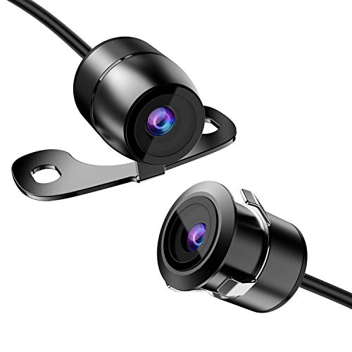 Reverse Backup Camera,170 Degree Wide View Angle Universal Car Front/Side/Rear View Camera,2 Installation Options,Removable Guildlines,Mirror Non-Mirror Image,12V Only #TOP25