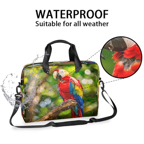 Bolso para laptop Macaw Parrot Branch 16" miniatura 2