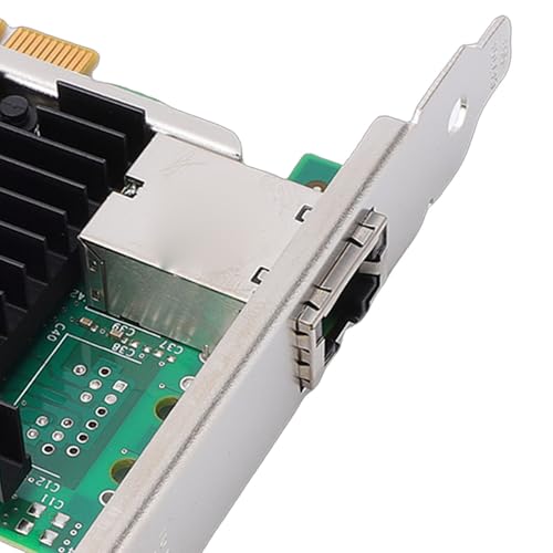 Tarjeta de red Yunseity PCIE 10Gb X540 T1 con puerto RJ45 único Ethernet 100MbE, tecnología Offload para VMware miniatura 7