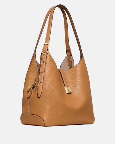 Image of kate spade new york Women's Deco Pebbled Leather Large Shoulder Bag
