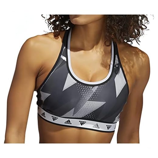 adidas Drst Ask Q1 Bra, Reggiseno Sportivo Donna, Black/White, XS