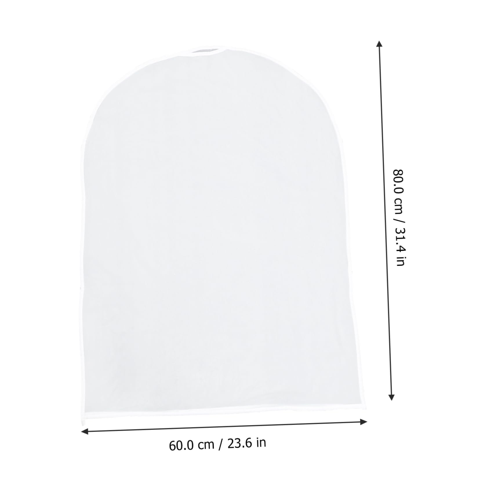 10piezas Guardapolvo De Fundas Para Guardar Vestidos Transparentes Fundas Para Armario Para Ropa De Casa Colgar Ropa Dormitorios