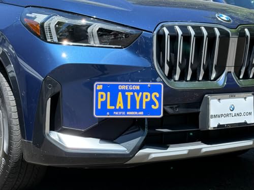 Image of CravenSpeed Platypus License Plate Mount Compatible with BMW X1 (U11) xDrive28i (not M-Sport) | 2023-2027| No Drilling | Installs in Seconds | Made of Stainless Steel & Aluminum | Made in USA